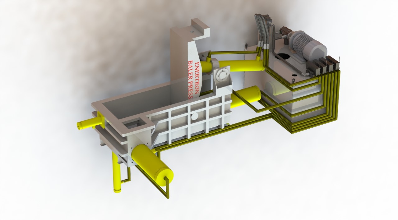 Hydraulic Baling Press